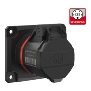 Walther Werke CEE NEO Anbaudose gerade 16A 5P 6h IP54 FW410506SK-3