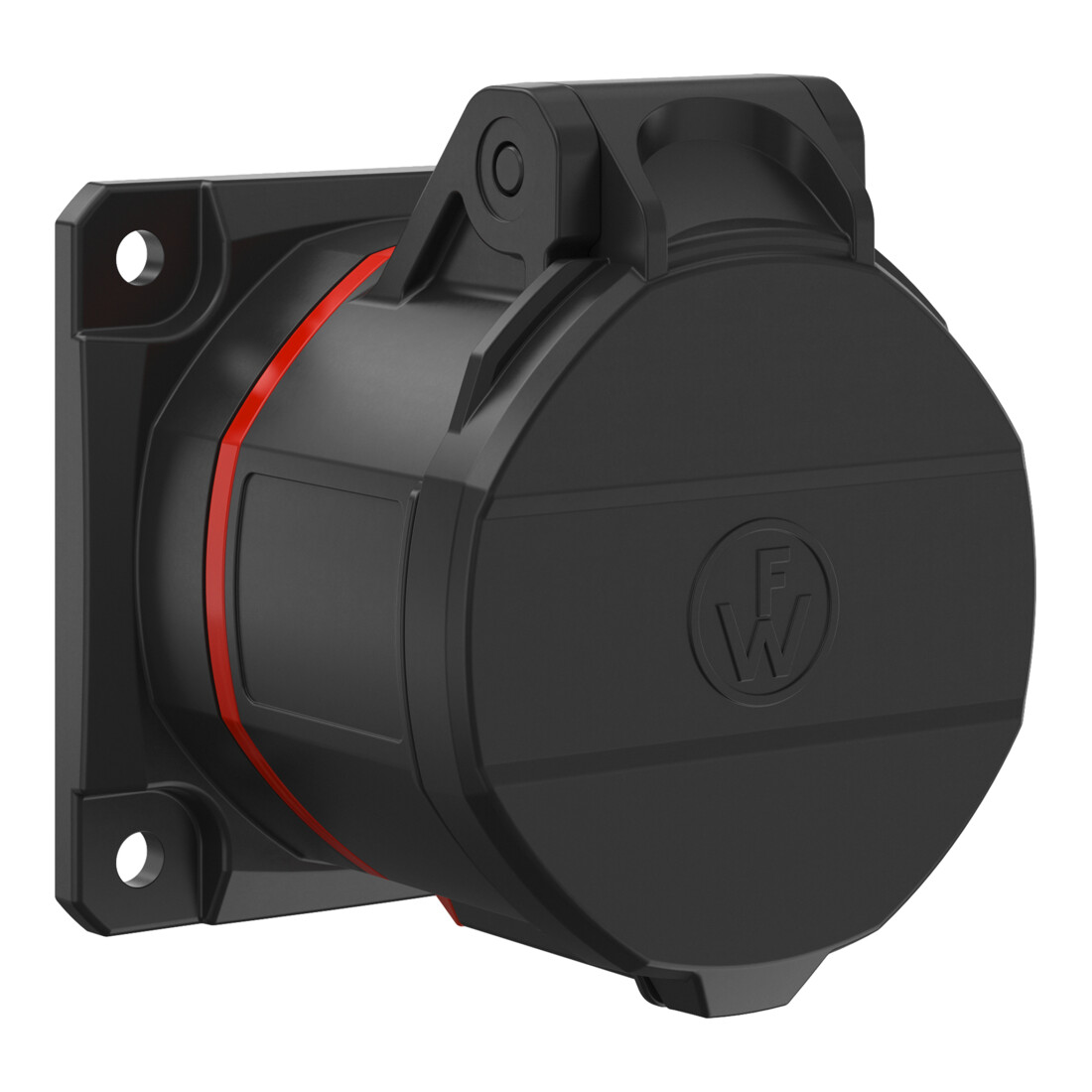 Walther Werke CEE NEO Boîte d'encastrement droite 16A 5P 6h IP54 FW410506CC