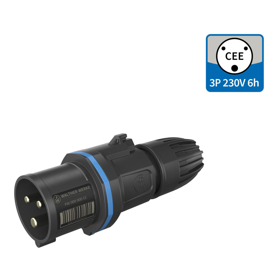 Walther Werke CEE NEO Stecker 16A 3P 6h IP54 FW211306CC