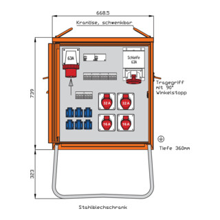 Walther Werke Distributeur final 44kVA WEV0801R1