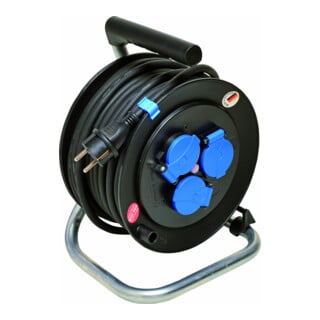 Walther Werke Enrouleur de câble 16A 2P+T 230V 25m H07RN-F3G1,5 39100301250303