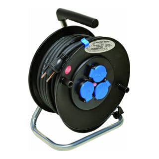 Walther Werke Enrouleur de câble 16A 2P+T 230V 25m H07RN-F3G2,5 39100302250303