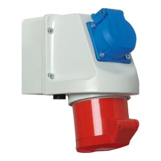 Walther Werke Mini-boîtier mural combiné 32A 5P400V6h+protection IP44 135