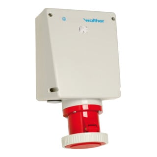 Walther Werke Prise murale 125A 5P 400V 6h IP67 179