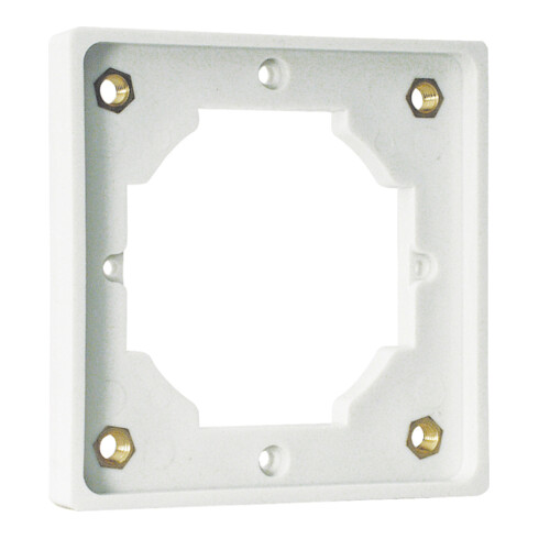 Walther Werke Zwischenflansch f. Anbaudosen 75x75 10021