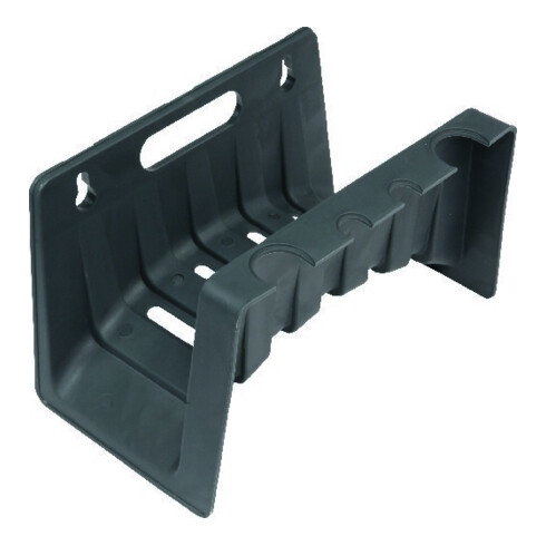 Wandschlauchhalter en plastique anthracite