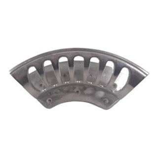 Wandschlauchhalter Form B Alu klein B189xT70mm