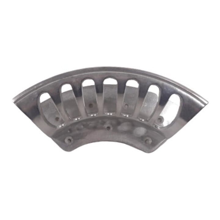 Wandschlauchhalter Form B Alu klein B189xT70mm