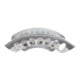 Wandschlauchhalter Form B Alu klein B189xT70mm