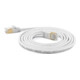 wantec Câble de raccord SSTP 7115 Cat.6A 0,25 m blanc connecteurs 4 mm