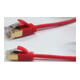 wantec Câble patch SSTP 7,0 m Cat.6A noir 4 mm 7206