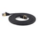 wantec SSTP-Patchkabel 7,0m Cat.6A schwarz 4mm 7206