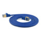 wantec SSTP-Patchkabel Cat.6A 1,0m blau 4mm 7131