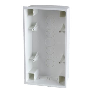 warema Aufputzgehäuse 1-Kanal weiß f.Wisotronic 1002838