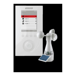WAREMA Steuerung Wisotronic 1-Kanal UP weiß inklusive Wetterstation 1002840