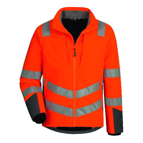 Warn-Steppjacke, Bechtol, orange, Gr. 3XL