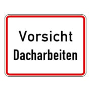 Warn- und Hinweißchild 24, 600x330mm andere Str.Seite nutzen RAL-Gütezeichen Folie RA1-3