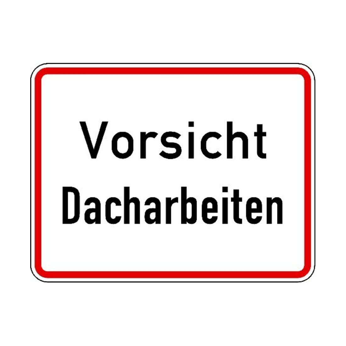 Warn- und Hinweißchild 24, 600x330mm andere Str.Seite nutzen RAL-Gütezeichen Folie RA1