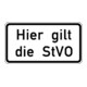 Warn- und Hinweisschild 46, 600x330mm RAL-Gütezeichen Film RA2-1