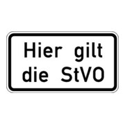 Warn- und Hinweisschild 46, 600x330mm StVO RAL-Gütezeichen Film RA1