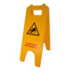 Warnschild Achtung Rutschgefahr 57cm 2teilig gelb-1