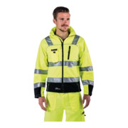 Warnschutz Softshelljacke Gr.M, EN20471 Kl.III, gelb/schwarz-1