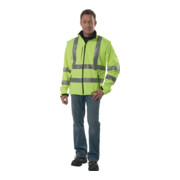 Asatex Warnschutz-Softshelljacke EN471 gelb