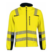 Warnschutz-Softshelljacke Prevent® Trendline Gr.XXL gelb/schwarz