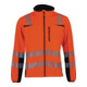 Warnschutzsoftshelljacke Prevent® Trendline orange/schwarz schwarz-1