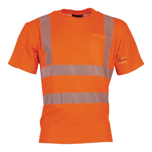 Warnschutz-T-Shirt Prevent® Trendline Gr.L leuchtorange PREVENT TRENDLINE