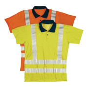 Warnschutzpoloshirt Gr.L orange PREVENT-1