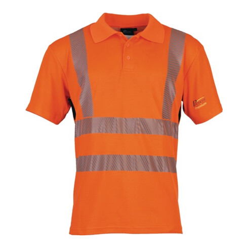 Warnschutzpoloshirt Prevent® Trendline leuchtorange PREVENT TRENDLINE orange