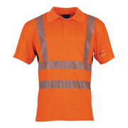 Warnschutzpoloshirt Prevent® Trendline leuchtorange PREVENT TRENDLINE orange-1