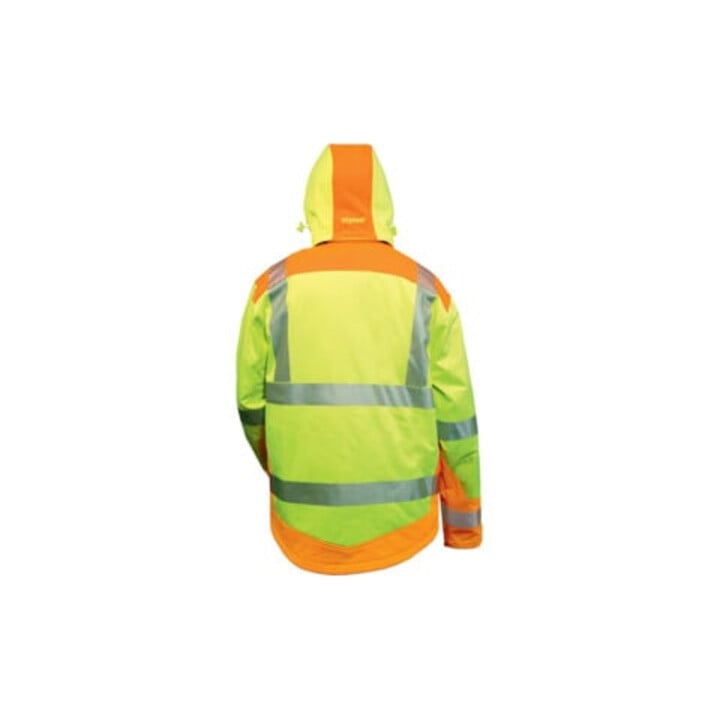Warnschutzsoftshelljacke Rickmer Gr.L gelb/orange FELDTMANN