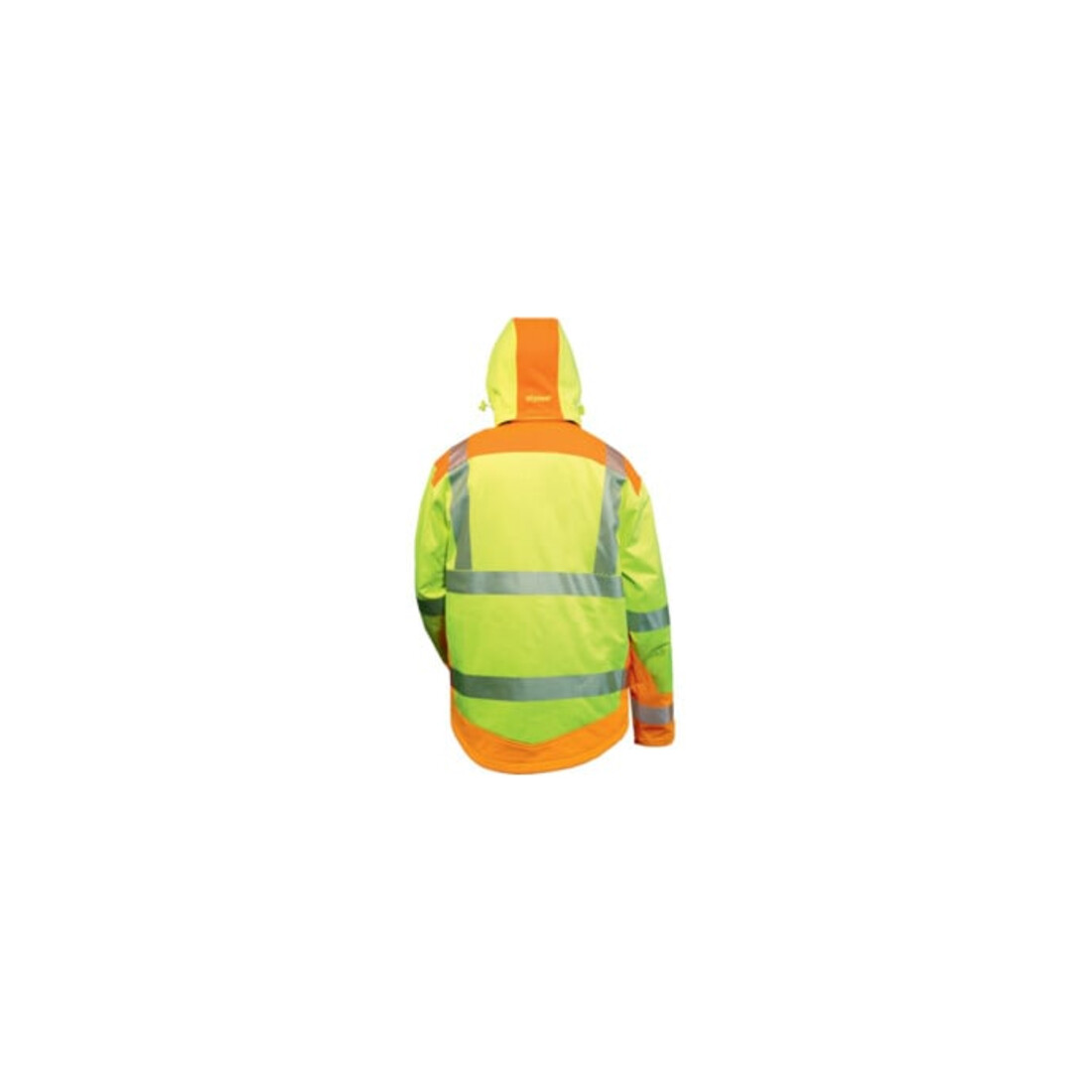 Warnschutzsoftshelljacke Rickmer Gr.L gelb/orange FELDTMANN