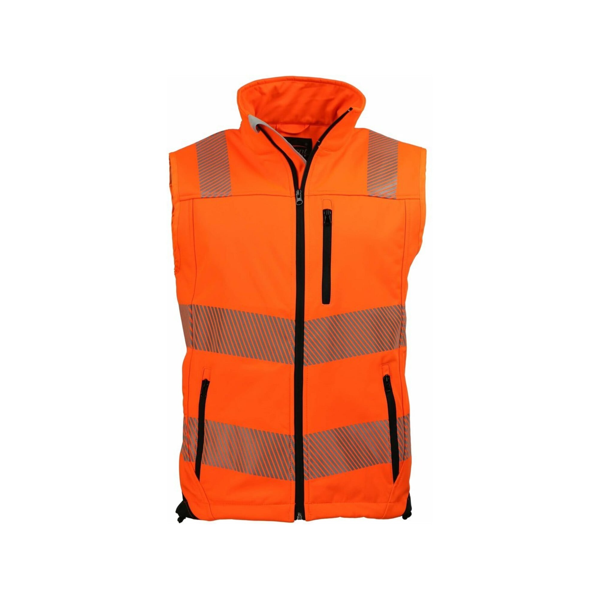 Warnweste, Gr. S orange/schwarz Gr. S ; Asatex