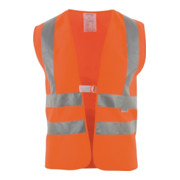 Warnweste Gr.univ.orange m.Schulterreflexstreifen EN 20471 Kl.2 ASATEX