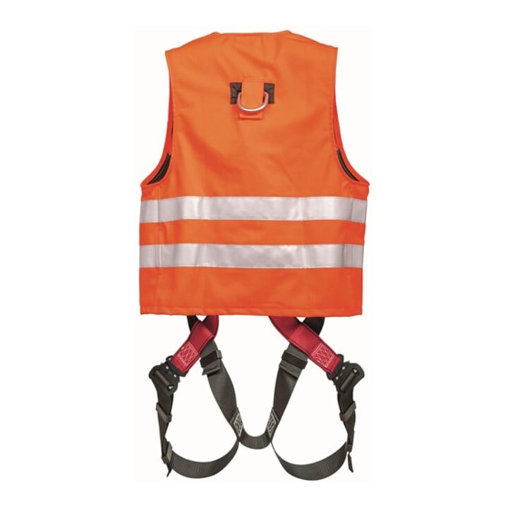 Warnweste MAS40 Quick EN361 EN20471 2-Punkt,Weste orange f.Gr.44-54 MAS