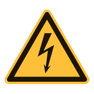 Warnzeichen Warnung vor elektrischer Spannung, Typ: 02200