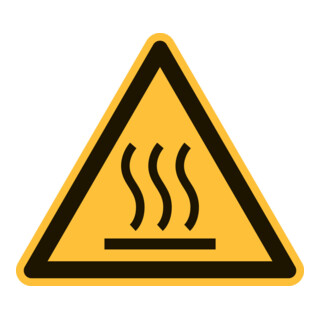 Warnzeichen Warnung vor heißer Oberfläche, Typ: 04100