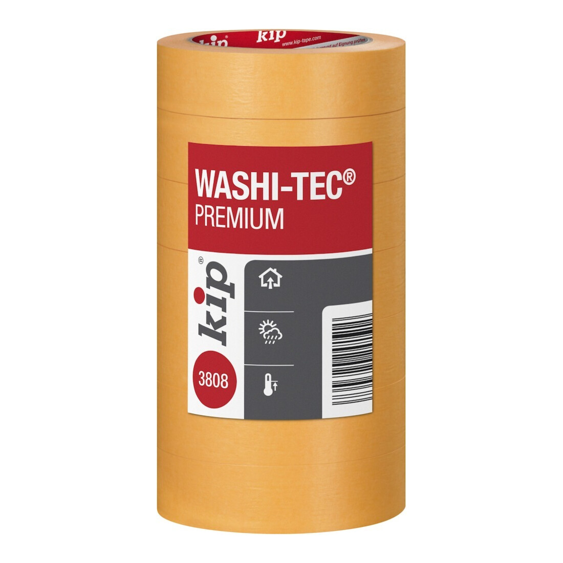 WASHI-TEC Kip Premium 3808-30 30 mm x 50 m