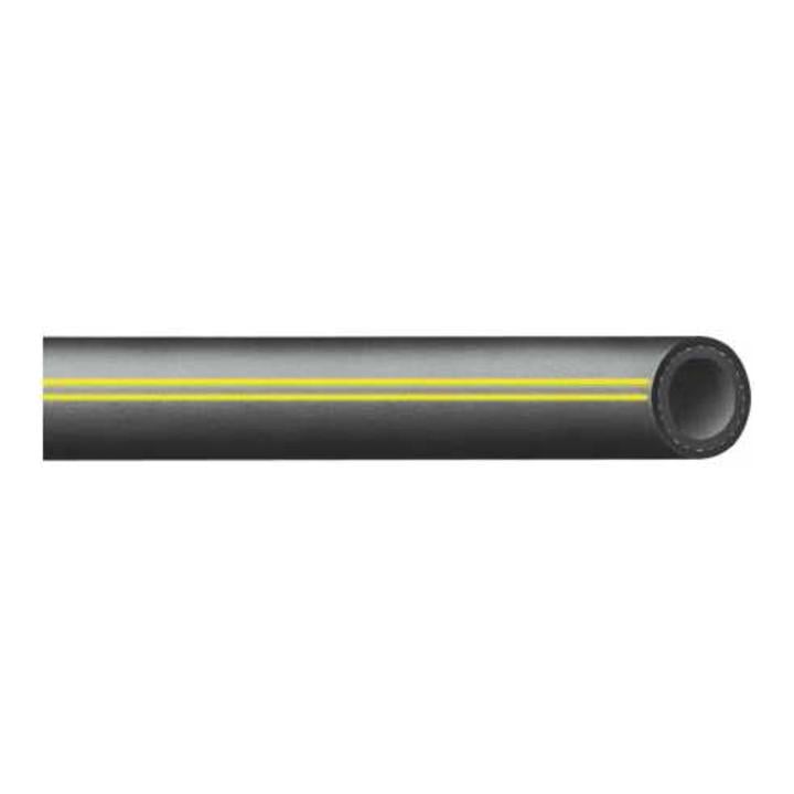 Wasserschl. 25 x 4,5 mm CALORFORM 40m EPDM schwarz aussen m. gelben Streifen