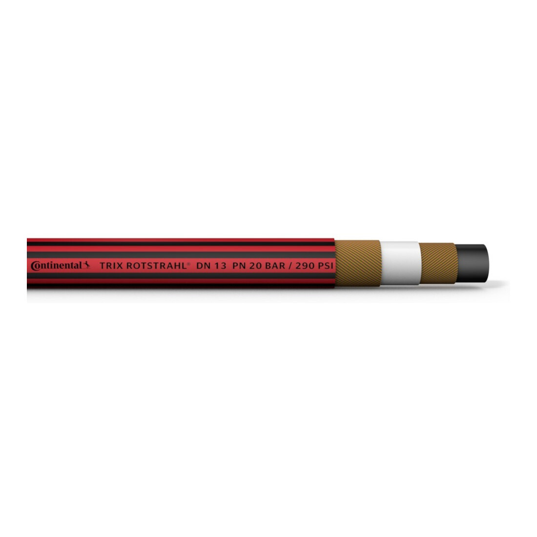 Wasserschlauch TRIX ROTSTRAHL 19x4mm, 3/4", 40m Continental