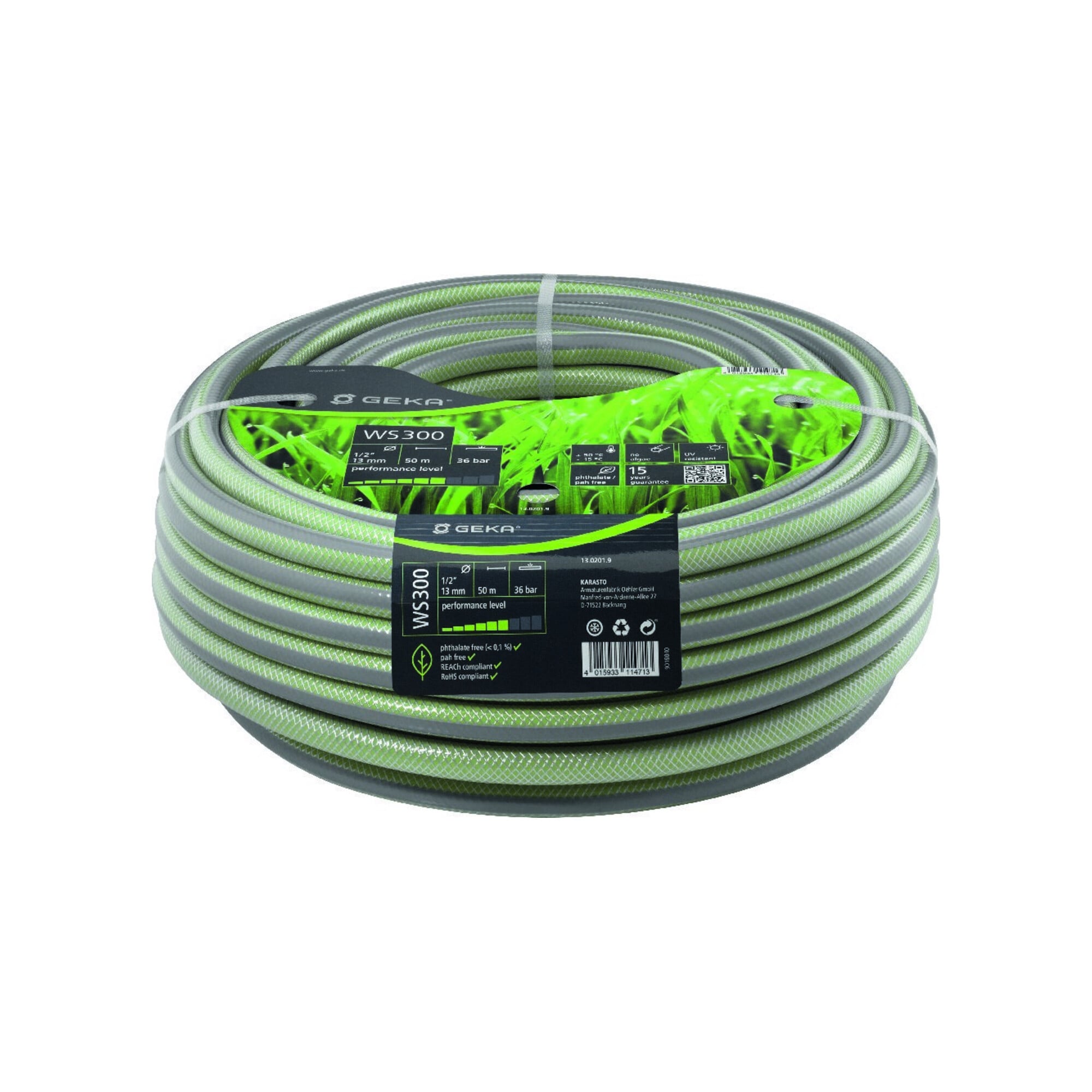 Wasserschlauch WS300 1/2"/13 mm 50 m GEKA plus