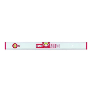 Wasserwaage ALUSTAR 100cm Alu.silber ± 0,5 mm/m BMI