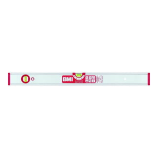Wasserwaage ALUSTAR 180cm Alu.silber ± 0,5 mm/m m.Magnet BMI