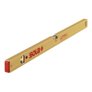 Wasserwaage AZ 120cm Alu.gold 0,5 mm/m SOLA