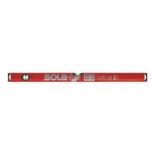 Wasserwaage L.80cm BIG X Libelle/Lupeneffekt SOLA Alu.-Profil
