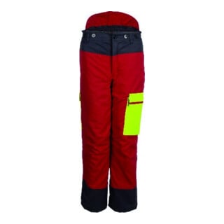 WATEX Bundhose Forest jack Red Gr. 46/48,rot/anth./gelb