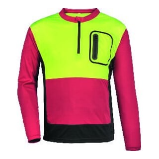 WATEX Forst-Shirt Forest Jack Red,Gr.S,rot/anthrazit/gelb
